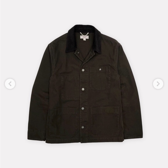 J. Crew Dark Brown Military Chore Jacket - Picture 7 of 7